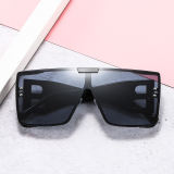 Wholesale Custom Big Frame Oversized Sunglasses Uv Protection Letter Shades Big Sunglasses Women Large Sunglasses