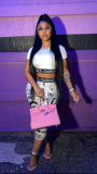 H3290 women clothing letter printed summer polyester spandex sexy sports casual black white two pieces set skinny outfits