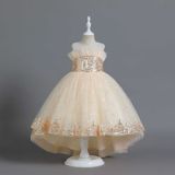 teenagers birthday long prom lace party wear frocks kids princess dress for girls formal ball gown toddler girls dresses