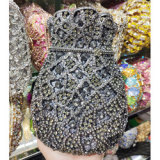 POUCH MONEY BAGS Women Gold Crystal Evening Clutch Bag Wedding Party Cocktail Rhinestone Handbags Purses