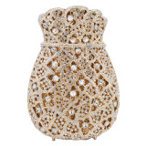 POUCH MONEY BAGS Women Gold Crystal Evening Clutch Bag Wedding Party Cocktail Rhinestone Handbags Purses