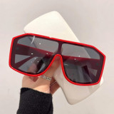 New Oversized Irregular Frame Sunglasses Personalized Fashion Trendy Male Female Eyewear Cool Brand UV400 Shades for Men Women
