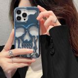 Personalized quirky plating phone case for iphone 14 pro max phone case trendy fashion for iphone 13 pro 12 pro max 11