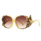 2023 New Luxury Eye Sunglasses Fashion Oversized Frame Unique Sunglasses Women Colorful Uv400 Sunglasses