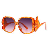 2023 New Luxury Eye Sunglasses Fashion Oversized Frame Unique Sunglasses Women Colorful Uv400 Sunglasses