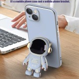 Mobile phone case 3D cartoon mobile phone case with bracket plated metal full envelope for iphone 14 cases