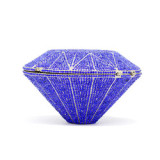 Designer cone Colorful Crystal bags Geometric Diamond Fashion Luxury Brand Clutch Women Party Evening Bags Purse Handbags
