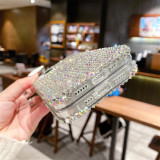 Luxury Girly Women Bling Glitter Full Diamond Phone Cases For iphone 14 13 Pro Xs Max 12 11 XR 7 8 Plus TPU Shockproof Cover