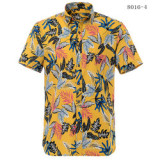 Dropship Hawaii floral summer short Boxy sleeve beach shirts cotton shirts for men