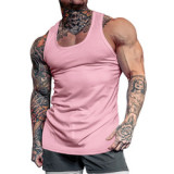 Men Summer Vests Quick Dry Sport Solid Color Sleeveless Breathable Workout Tank Top High Quality Fitness Gym Singlets