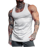 Men Summer Vests Quick Dry Sport Solid Color Sleeveless Breathable Workout Tank Top High Quality Fitness Gym Singlets