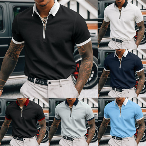 Top Quality Casual Polo Men Clothing Spandex Polyester Embroidered Customize Apparel Fit Dry Golf Polo Shirt