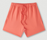 Customized Logo Unisex Summer Solid Color Wholesale Trunk Mens Shorts Cause Wear Cotton Shorts For Men