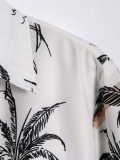 J&H fashion 2023 dropshipping floral shir Men's casual beach style digital printed short sleeve shirt T-shirt casual loose shirt