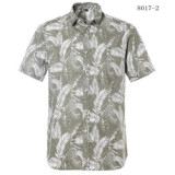 Dropship Hawaii floral summer short Boxy sleeve beach shirts cotton shirts for men