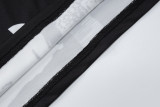 X1377 - fashion trendy printed halter backless bodycon sleeveless ladies dress