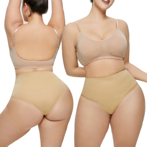 ZOYIAME Women Seamless High Waist Tummy Control Shapewear Panties Lifting Hips Shaping Postpartum Abdomen in Panty Underwear