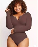 2023 Bodysuit Shapewear Sexy Women Bodysuits Tops High Compressoion Plus Size Thong Bodysuit For Women