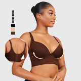 Hot Selling Plus Size Push Up Hide Back Side Fat Sculpting Uplift Body Shapewear Bra Seamless Push Up Shapewear Bra