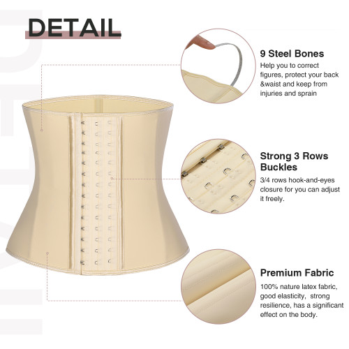 Wholesale waist trainer high compression steel boned waist trainer private label waist trainer belt