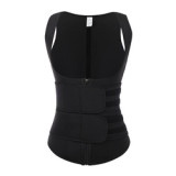 HEXIN New Custom Logo Compression Double Strap Neoprene Workout Sauna Tops Women Waist Trainer Vest