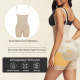 HEXIN custom Body Shaper BBL Stage 3 Fajas Colombianas Post Surgery Compression Seamless Bodysuit Plus Size Shapewear for women