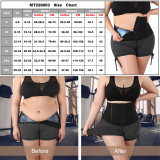 Custom Service High Waist Leggings 2 in 1 Breathable Hooks Waist Trainer Leggings Fat Burning Sauna Waist Trainer leggings