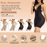 HEXIN New Design Sexy Deep V Neck Invisible Women Tummy Control Body Shaper Shapewear For Women