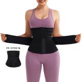 HEXIN in stock stomach belt waist trimmer plus size women neoprene waist trainer corset