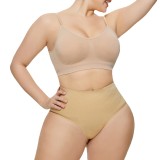 ZOYIAME Women Seamless High Waist Tummy Control Shapewear Panties Lifting Hips Shaping Postpartum Abdomen in Panty Underwear