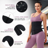 HEXIN in stock stomach belt waist trimmer plus size women neoprene waist trainer corset