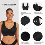 New Design padded push up shapewear push up body shaping women seamless bra