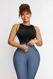 Custom service high waist leggings with waist trainer tummy control shapewear push up shapewear leggings