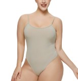 Factory Direct Sale 4 Colors Women's Sexy Jumpsuit V neck Shapewear for Women Tummy Control Full Bust Body Shaper