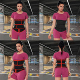 HEXIN in stock neoprene waist trainer shaper wear belt slimming tummy belt waist trainer