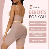 Hexin faja colombianas Body Shaper Seamless Enhancer Butt Lifter Slimming Shapewear Bodysuit Seamless Women Full Body Shapers