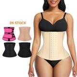 HEXIN Wholesale slimming womens waist trainer shaper wear belt slimming tummy belt latex corset waist trainer