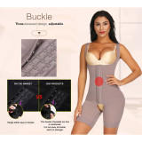 HEXIN Custom Service Manufacturer High Quality Triple Control Abdomen Thigh Slim Women Crotchless Body Shapers