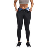 HEXIN Drop Ship Seamless Suana Yoga Pants Hooks Design Weith Loss Waist Trainer Body Shaper Slimming