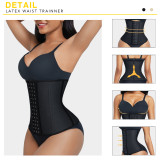 HEXIN Wholesale slimming womens waist trainer shaper wear belt slimming tummy belt latex corset waist trainer