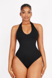 Attractive One piece sculpting bodysuit shapewear high compression womens bodysuit shapewear for woman