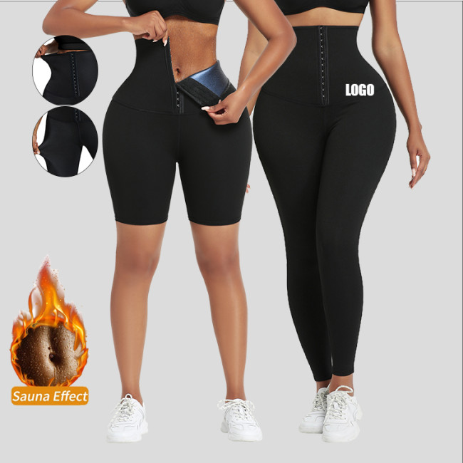 HOT SALE HEXIN Oem/Odm Service Fitness Sports Leggings Ab Compression Wholesale Logo Waist Trainer