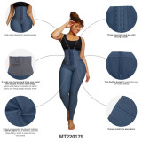 Custom service high waist leggings with waist trainer tummy control shapewear push up shapewear leggings