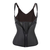 Custom Logo Compression Waist Cincher Adjustable 3 Hooks Slimming Tummy Women Latex Waist Trainer