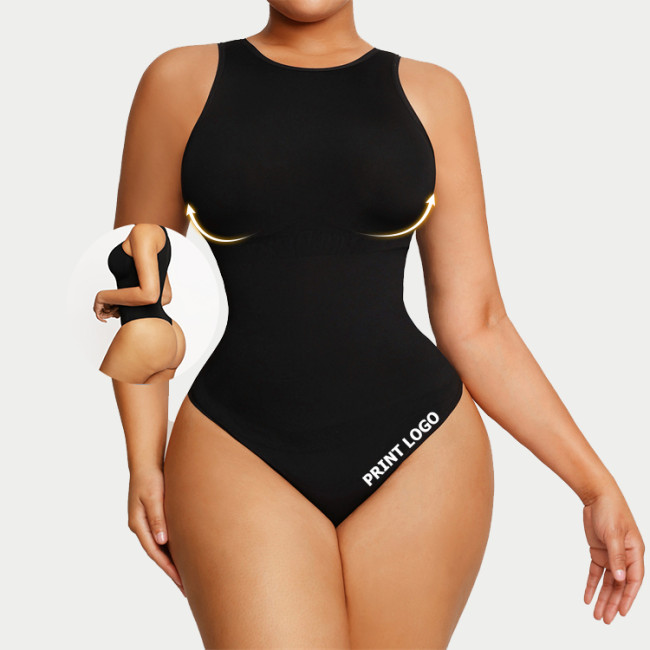 Custom Women Bodysuits 2023 One Piece Sculpting Women Spandex Bodysuit Shapewear For Women
