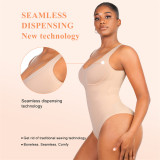 wholesale custom one piece 3 in 1 Bodysuit For Women Tummy Control Shapewear plus size Seamless Shapewear Body Shaper For Women