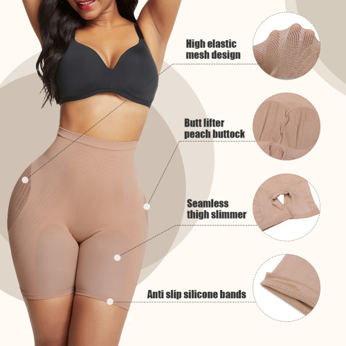 HEXIN Good Quality Seamless Enhancer Butt Lifter Ladies Body Shaper Plus Size Underwear Seamless Body Shaper Shapewear Bodysuit