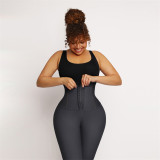 Custom service high waist leggings with waist trainer tummy control shapewear push up shapewear leggings