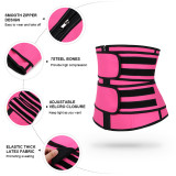 HEXIN Wholesale slimming womens waist trainer shaper wear belt slimming tummy belt latex corset waist trainer