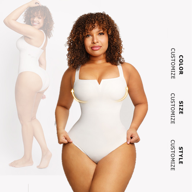 Custom Service Spandex Bodysuits For Women Sexy Body Shaper Shapewear For Women Tummy Control Bodysuit Shapewear